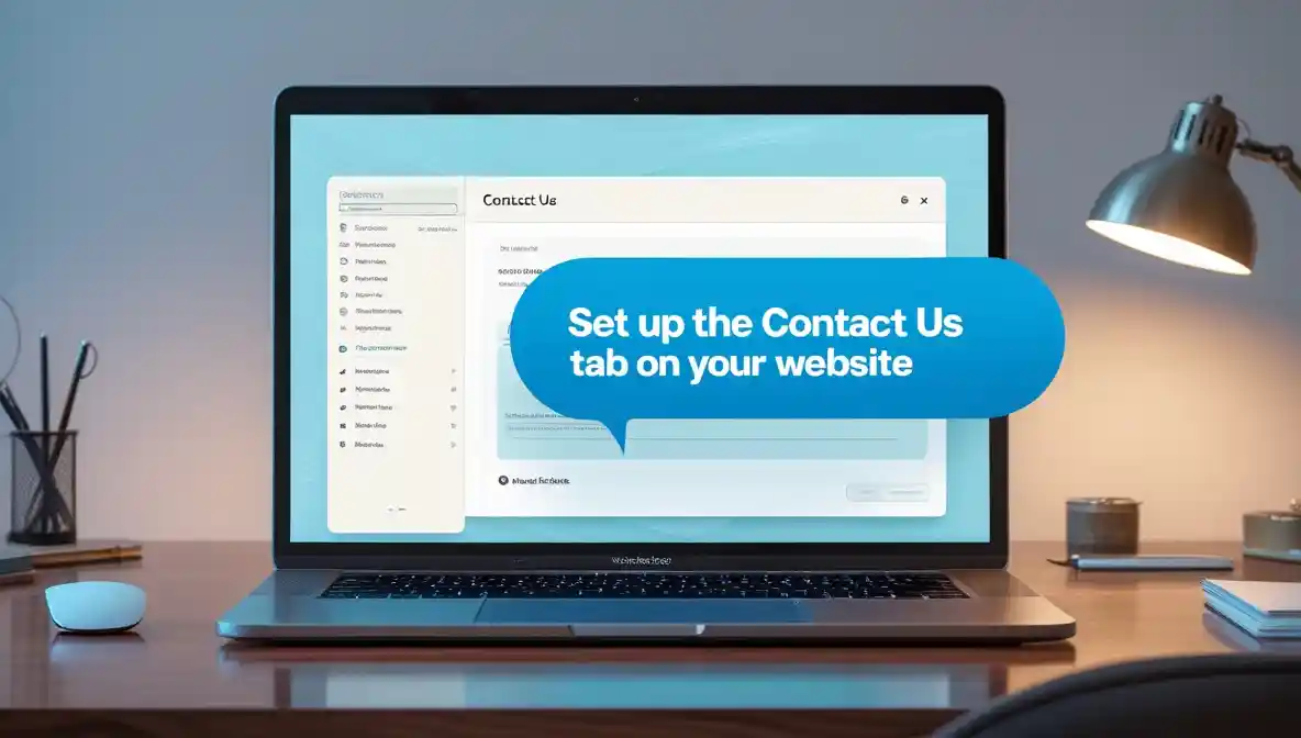 Set Up the Contact Us Tab on Your Website | Quick Guide